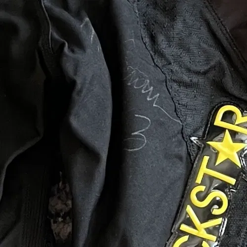 Mike Brown Rockstar Suzuki Race Worn Pants Signed 