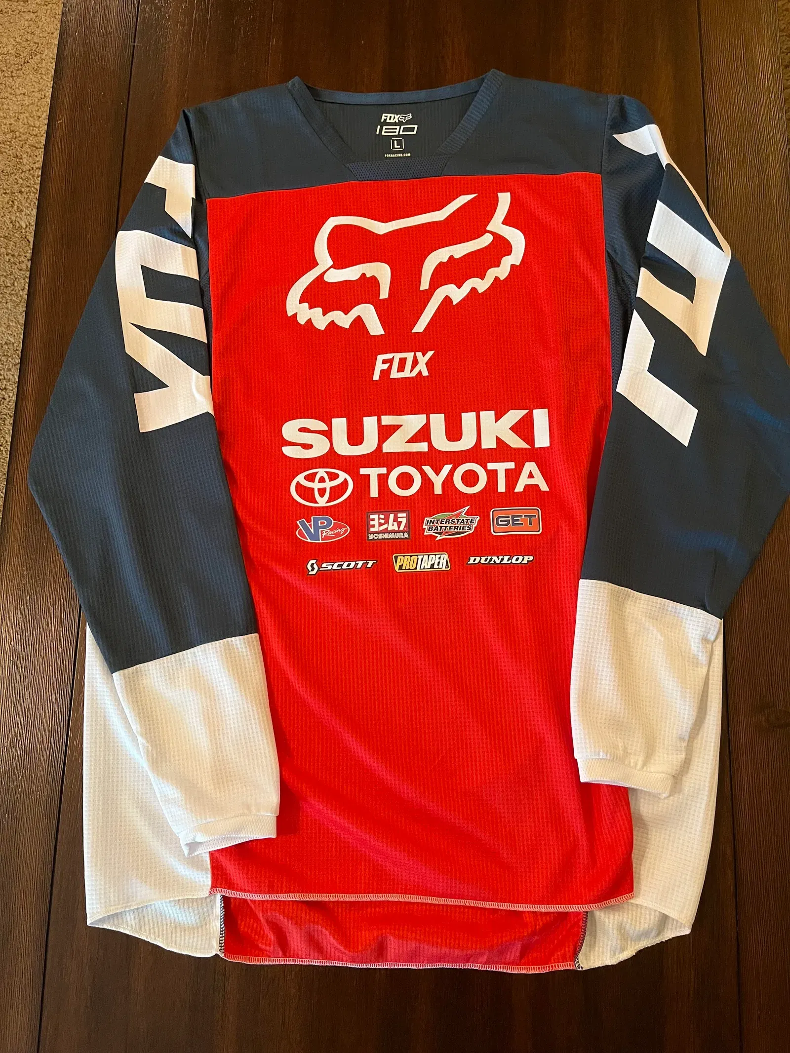 Chad Reed Factory Suzuki Fox Jersey