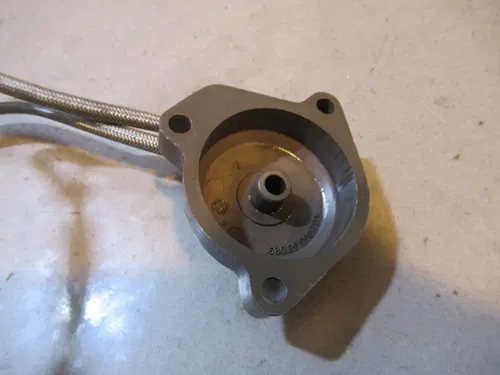 KTM LC4 640 Adventure Oilfilter Cover Lines 2002 #2
