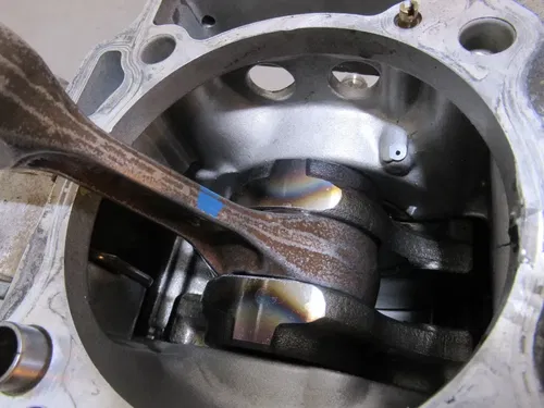 Suzuki DRZ400SM Bottom End Crank Shaft Case Engine 2007