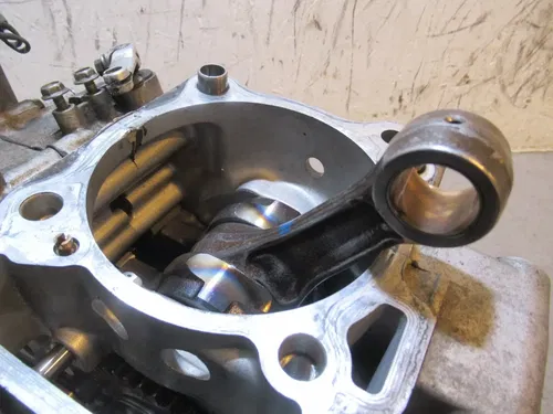 Suzuki DRZ400SM Bottom End Crank Shaft Case Engine 2007