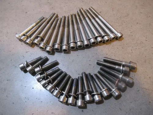 Kawasaki KX250f  Engine Screws Bolts 2019