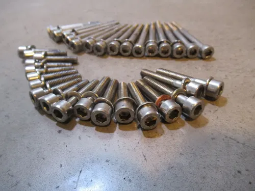 Kawasaki KX250f  Engine Screws Bolts 2019