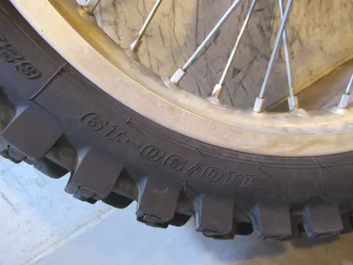 Husqvarna TC 510 Wheel Tire Rear 2006