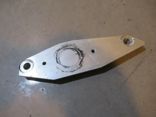 Arctic Cat M8 Engine Plate Lower Rear 2014