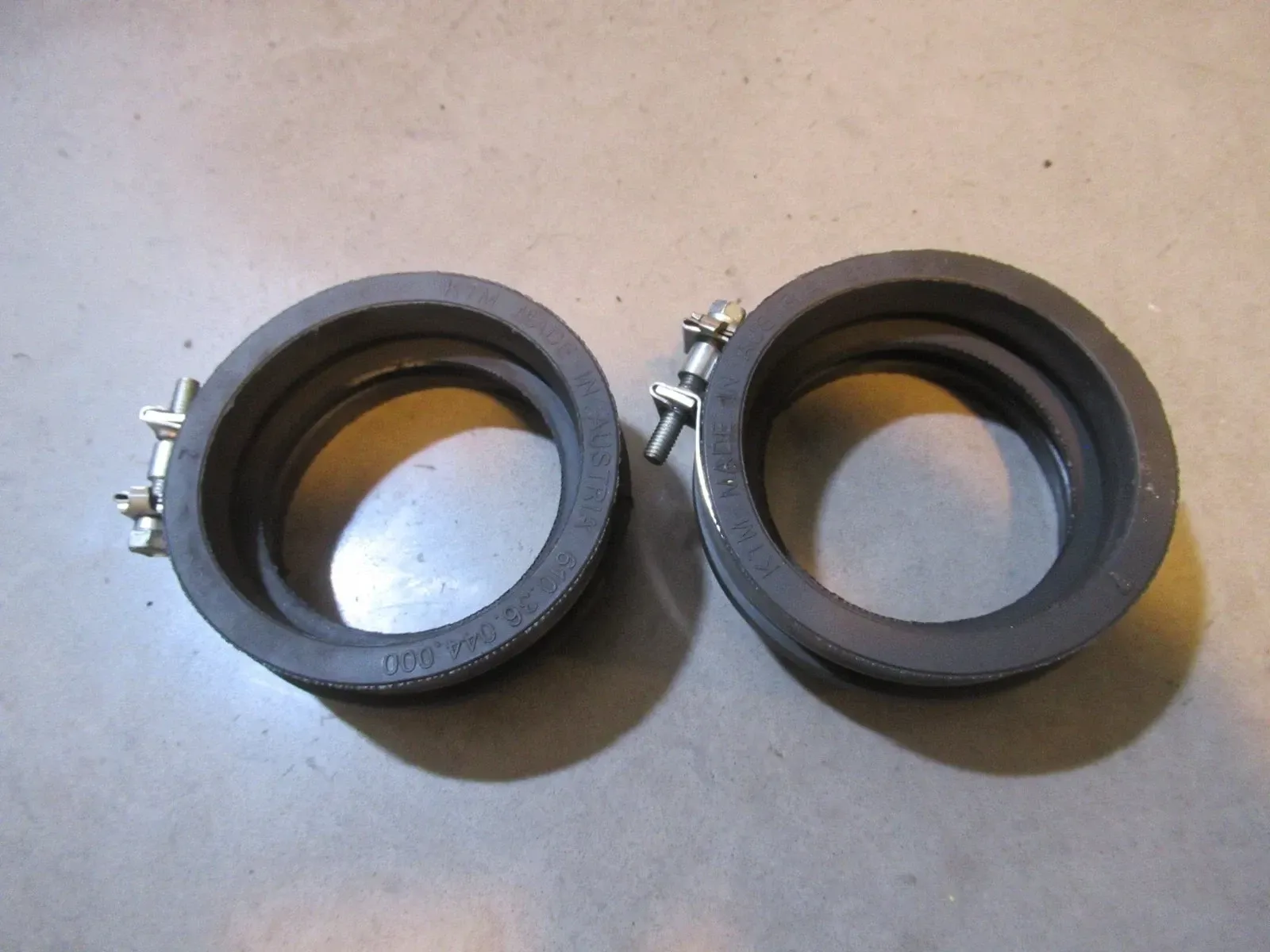 KTM Super Duke 990 Intake Rubber Flanges 2007