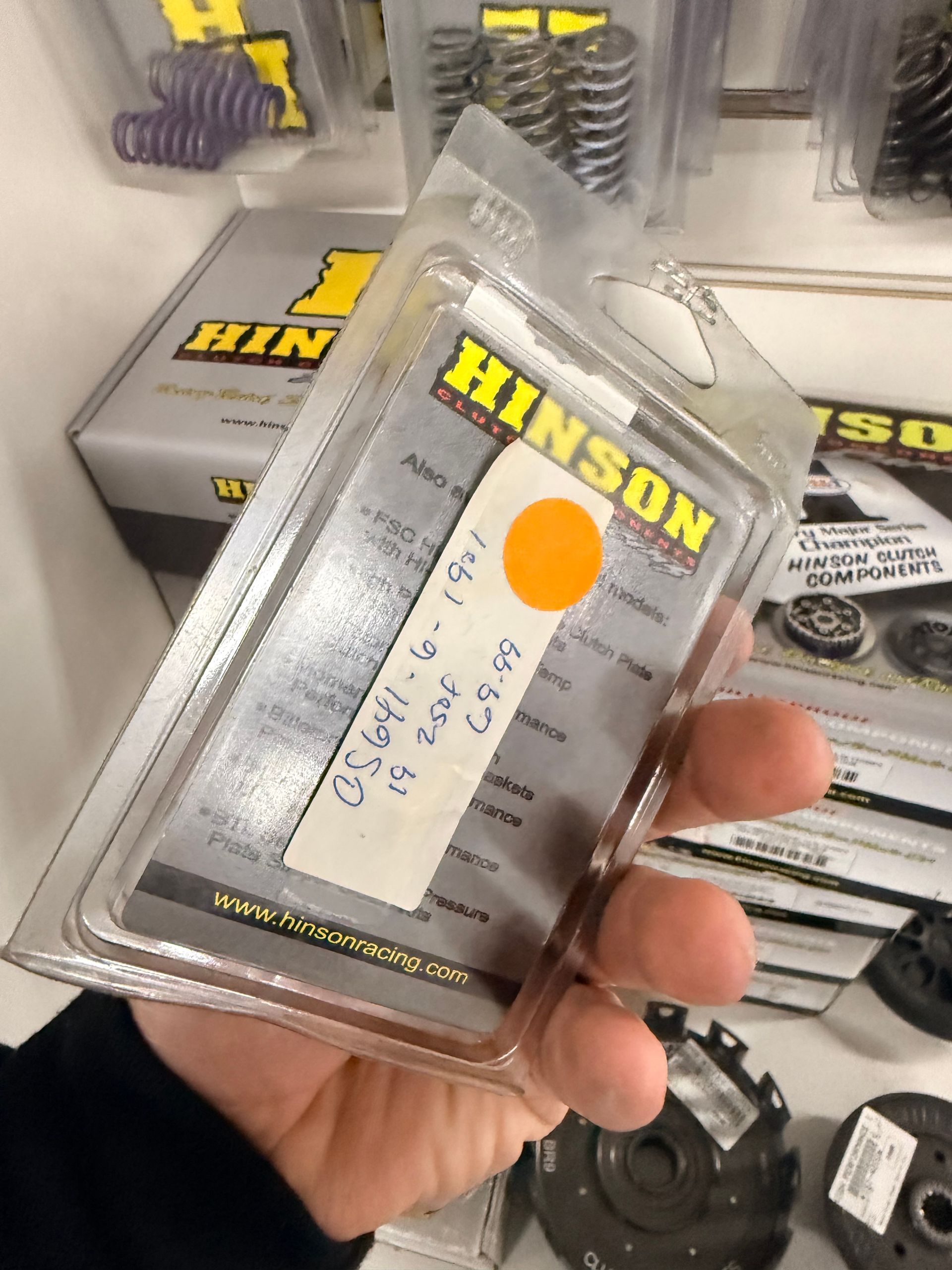 Cs641-6-1901 Clutch Springs For Yamaha 250f By Hinson