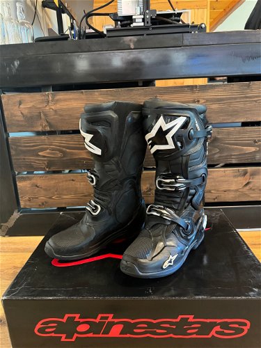 Alpinestars Tech 10 Boots - Black, Size 10