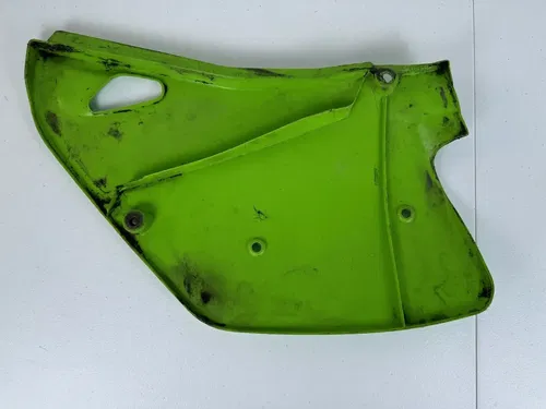 1992 - 1993 KAWASAKI KX125 KX250 PLASTIC SIDE NUMBER PLATES COVERS