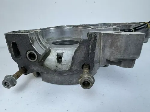 * NEEDS REPAIR? * 1993 KAWASAKI KX125 OEM LEFT SIDE CRANKCASE CRANK CASE ENGINE