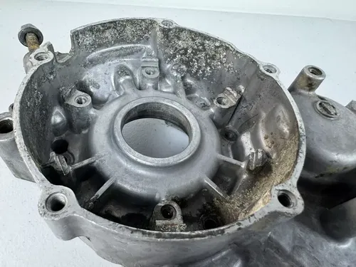 * NEEDS REPAIR? * 1993 KAWASAKI KX125 OEM LEFT SIDE CRANKCASE CRANK CASE ENGINE