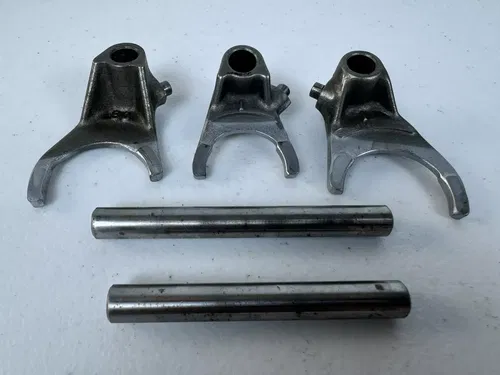 1992 1993 KAWASAKI KX125 TRANSMISSION SHIFT FORKS SHAFTS GEAR 13140-1208