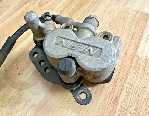 1989 Honda CR250R CR500R Front Brake System Caliper Pads Master Cylinder Line