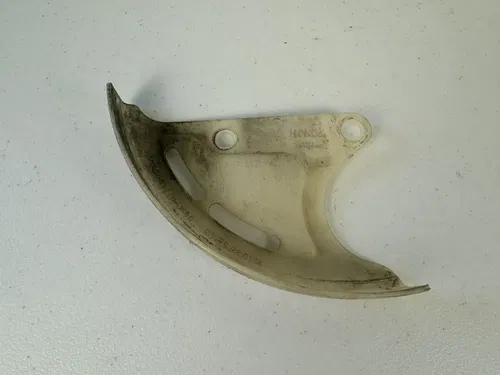 2003 HONDA CRF450R REAR DISC BRAKE GUARD PLASTIC