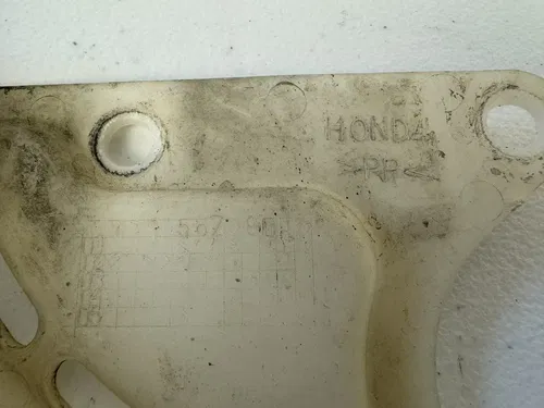 2003 HONDA CRF450R REAR DISC BRAKE GUARD PLASTIC