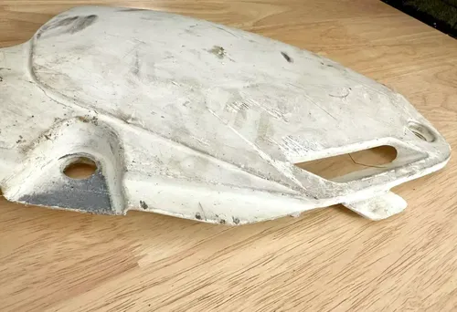 1990 Honda CR250R OEM Left Side Number Plate Plastic Panel