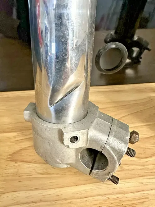 1990 Honda CR250R OEM Front Forks Suspension Shocks Damper - Needs Repair