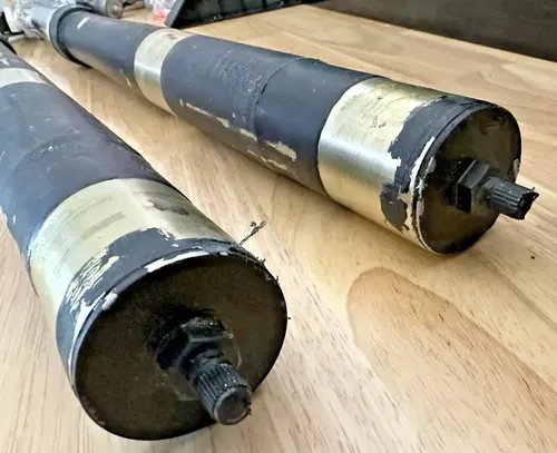 1990 Honda CR250R OEM Front Forks Suspension Shocks Damper - Needs Repair