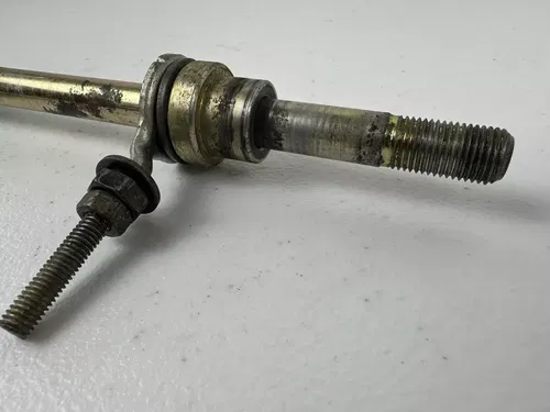 2006 - 2009 yamaha ttr50e OEM Rear Axle Back Wheel Blocks Pivot Bolt Nut