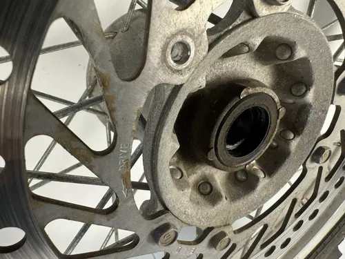 HONDA CR250R CRF250R CRF450R OEM FRONT WHEEL HUB RIM SPOKES ROTOR 44650-KZ3-810