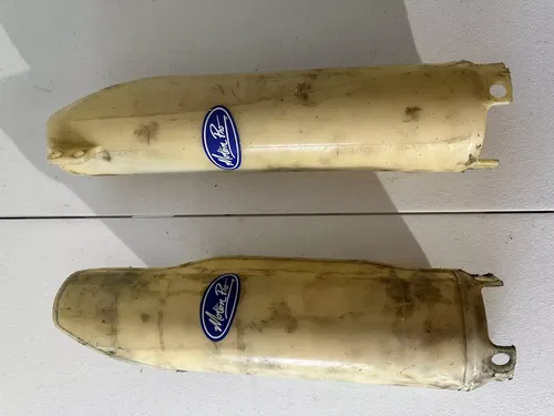 1994 - 2003 Kawasaki KX125 KX250 KX500 OEM Front Fork Guard Plastic Covers