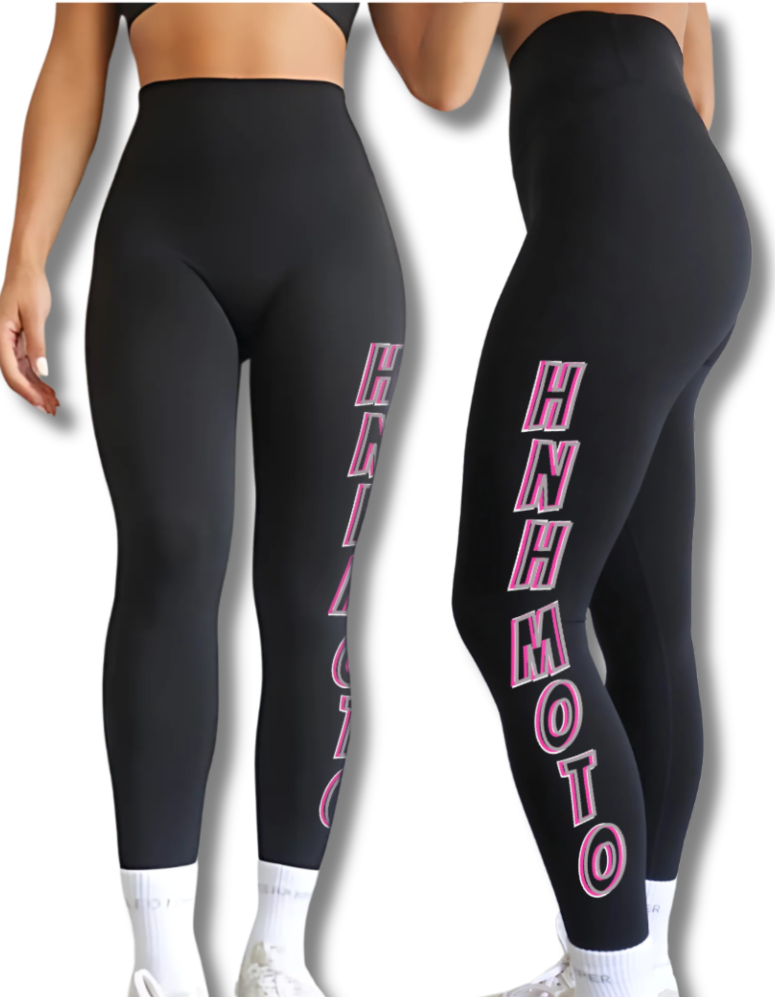 HnH Moto Athletic H.W. Leggings  (Free Shipping)