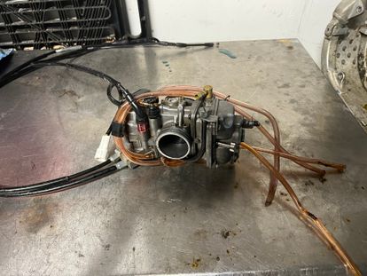 2008 shop kx450f carburetor