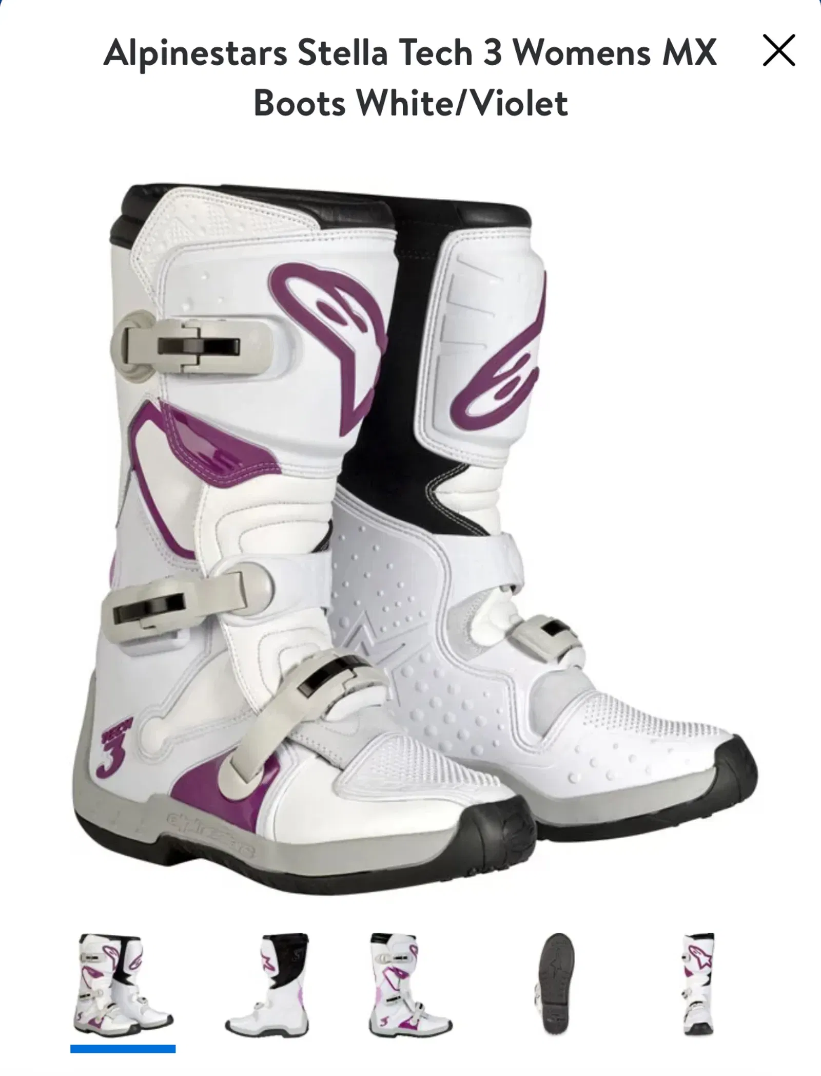 Alpinestars Stella Tech 3 ブーツ Women Stella Tech 3 Boots - BLACK MOTOCROSS Boots | Alpinestars