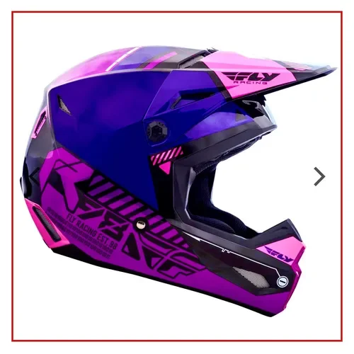 Fly Racing Helmet Purple/Pink