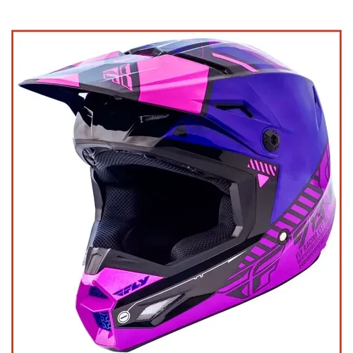 Fly Racing Helmet Purple/Pink