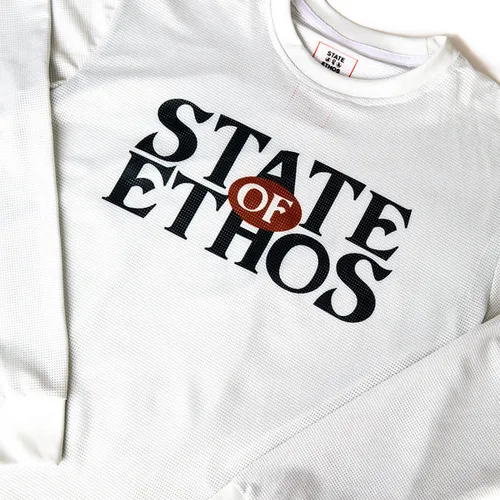 STATE OF ETHOS  YOUTH JERSEY IN WHITE YXL