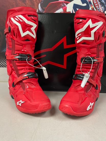 Alpinestars Tech 10 Red Boots 