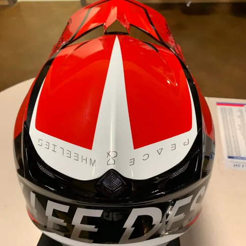 Troy Lee Designs Helmets Qualifier Red/White