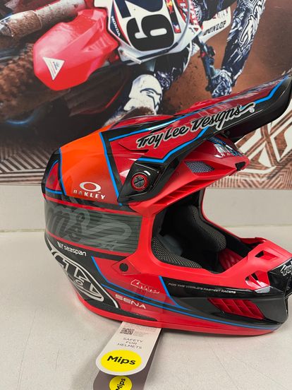Troy Lee Designs Helmets SE5 Carbon Red - Size M