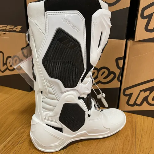 Alpinestars Tech 10 White Boots Size 12