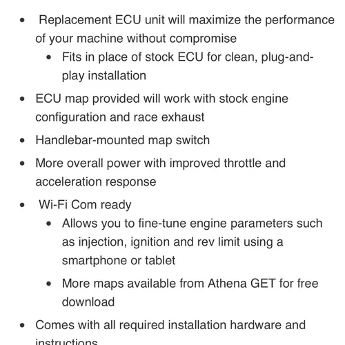GET Athena RX1 Pro ECU With GET- Power Launch Control 