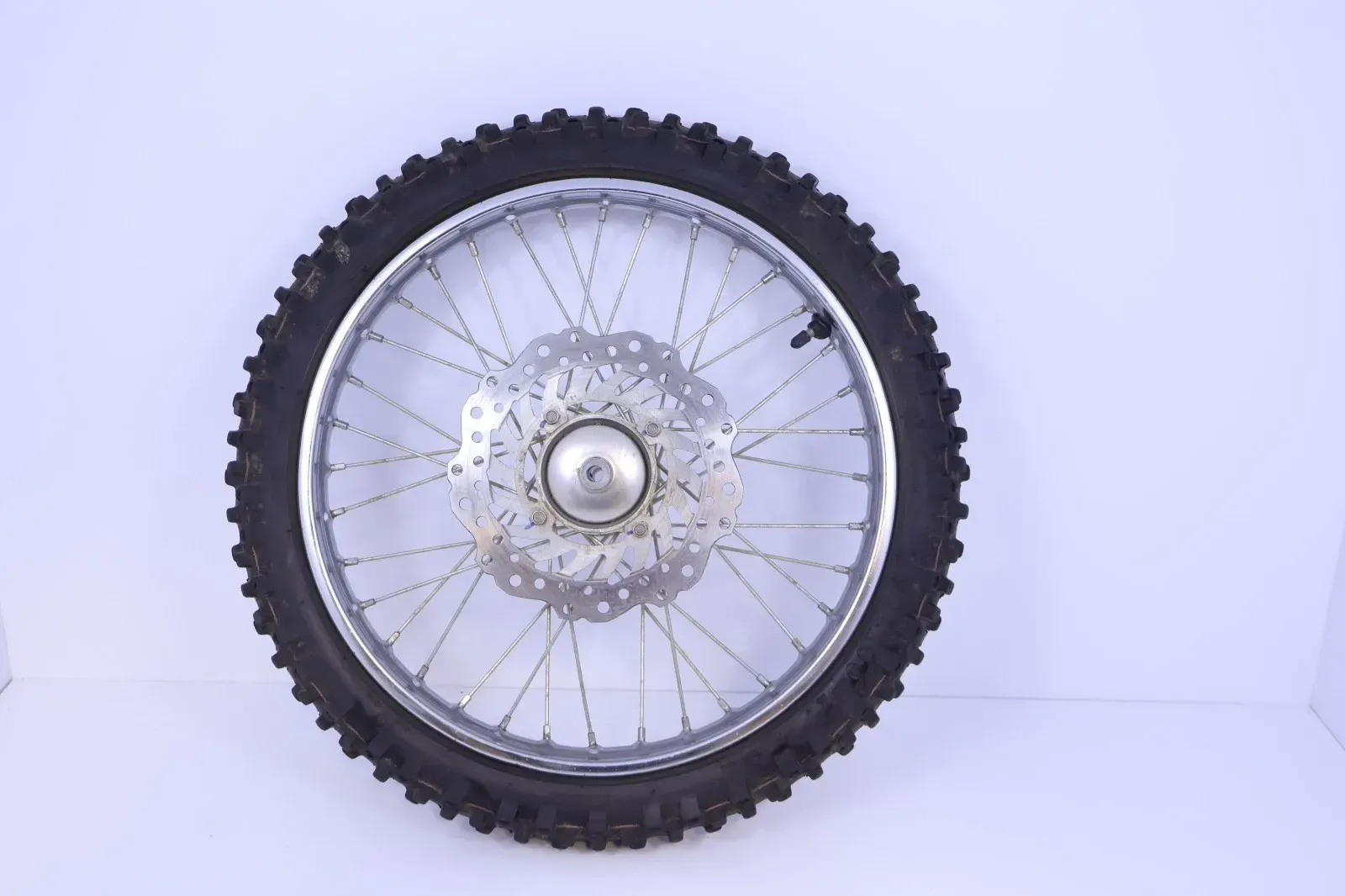 19-26 Honda CRF125F Front Wheel 17 Inch w/ Spacers Complete Hub Tire Disc OEM