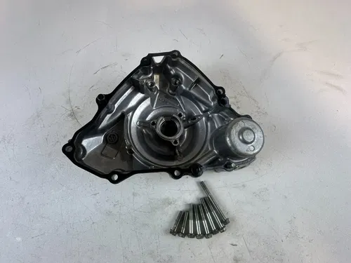 2021 Honda CRF450R Stator Cover Oil Cap Lid and Bolts OEM 21-25