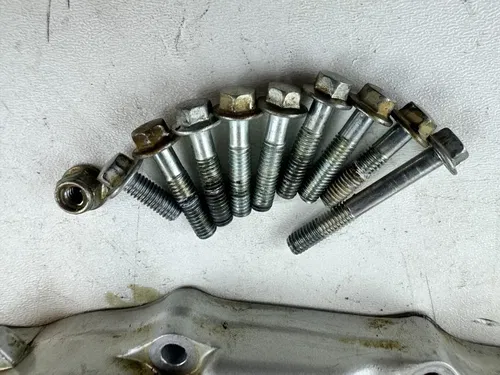 2001 Honda XR400R Inner Clutch Cover w/bolts OEM Stock NICE 96-04