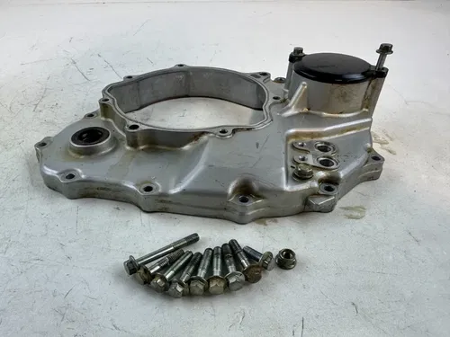 2001 Honda XR400R Inner Clutch Cover w/bolts OEM Stock NICE 96-04