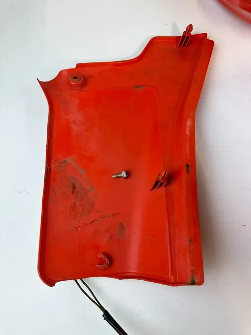 Honda 1984 XR200R Full Plastics Set Front Rear Fender Side Panels Headlight& Bag