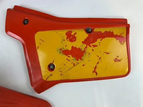 Honda 1984 XR200R Full Plastics Set Front Rear Fender Side Panels Headlight& Bag