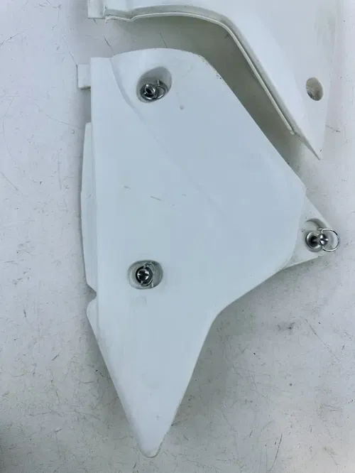 2022 Suzuki DRZ400SM Stock White Left Side Airbox Cover Plastic Panels