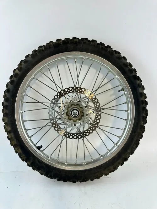 2008 Honda CRF 250R Front DID 21" Wheel w/ Disc Tire Hub Spacers Straight & True