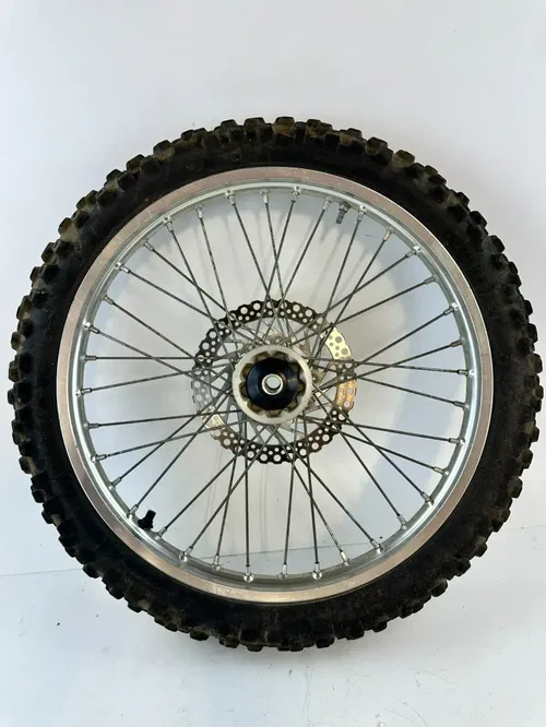 2008 Honda CRF 250R Front DID 21" Wheel w/ Disc Tire Hub Spacers Straight & True
