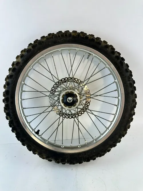 2008 Honda CRF 250R Front DID 21" Wheel w/ Disc Tire Hub Spacers Straight & True