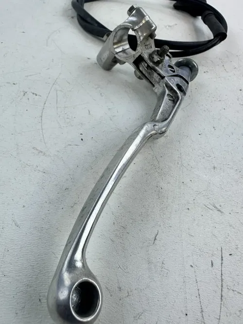 05-24 Suzuki DRZ400SM Clutch Perch Mount Lever with Cable OEM Stock