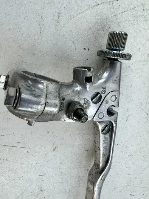05-24 Suzuki DRZ400SM Clutch Perch Mount Lever with Cable OEM Stock