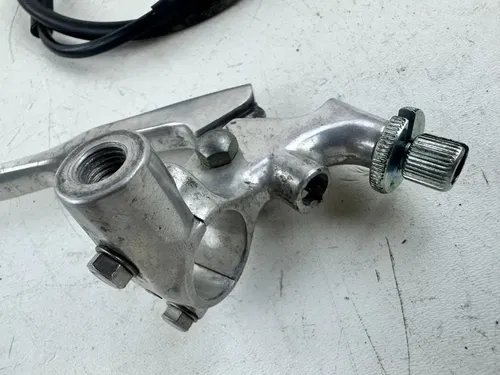 05-24 Suzuki DRZ400SM Clutch Perch Mount Lever with Cable OEM Stock