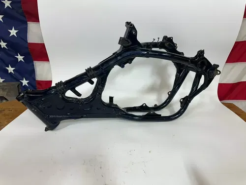 2002 Yamaha YZ250 Main Frame YZ 250 2 Stroke Powder Coated Blue W/ Clean T1tle